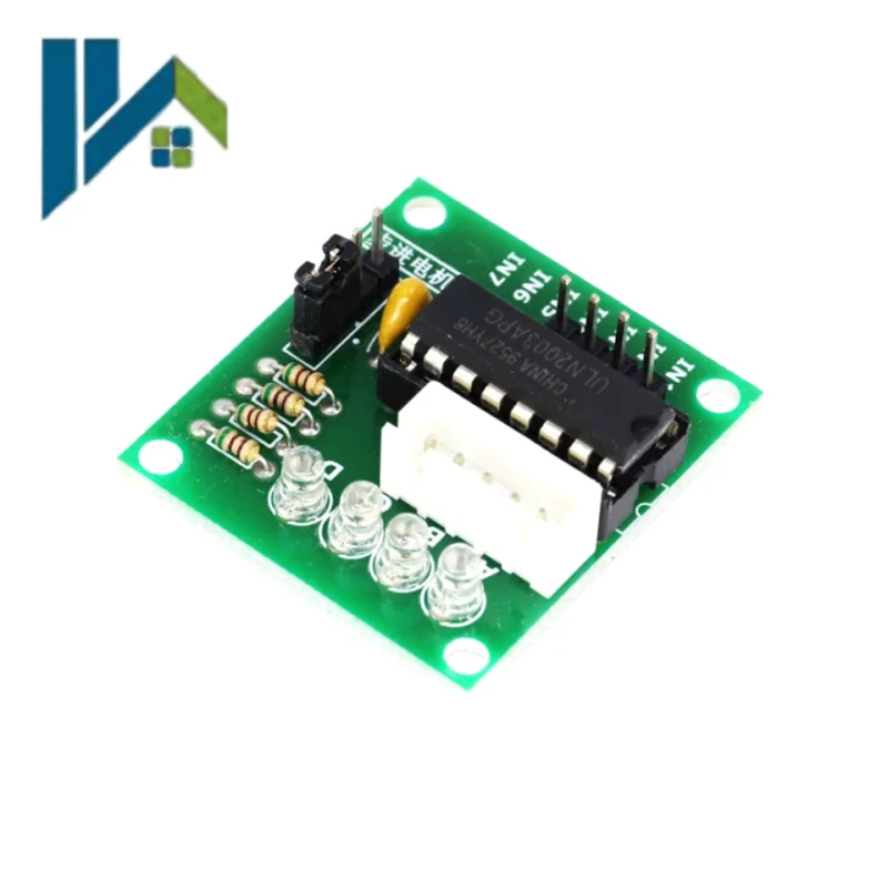 ULN2003 Stepper Motor Driver Board, 5-Wire 4-Phase Step Motor Driver Module, Experiment Test Board