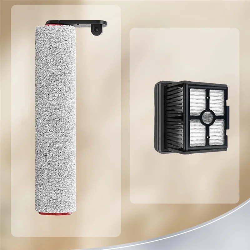 AD23-Hepa filtros e rolo de escova para dreame h12 pro/h12 duplo molhado seco aspirador peças reposição acessórios conjunto
