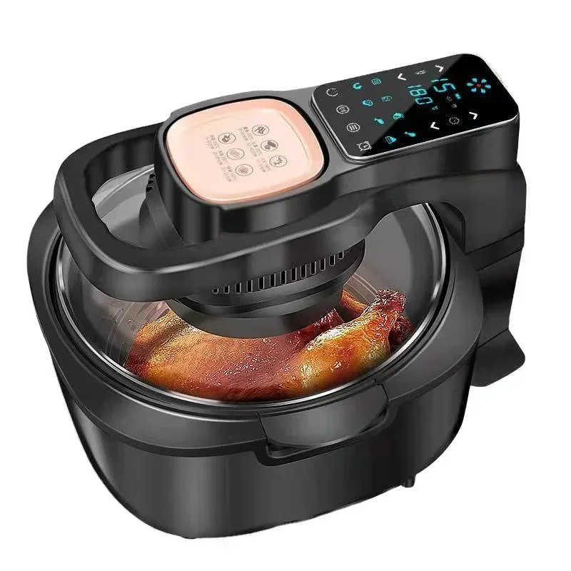 

Hot SalesNew Design Food Grade Professional Visible Oven Deep Timer Accessories Hot Oil Free Industrial Air Fryer