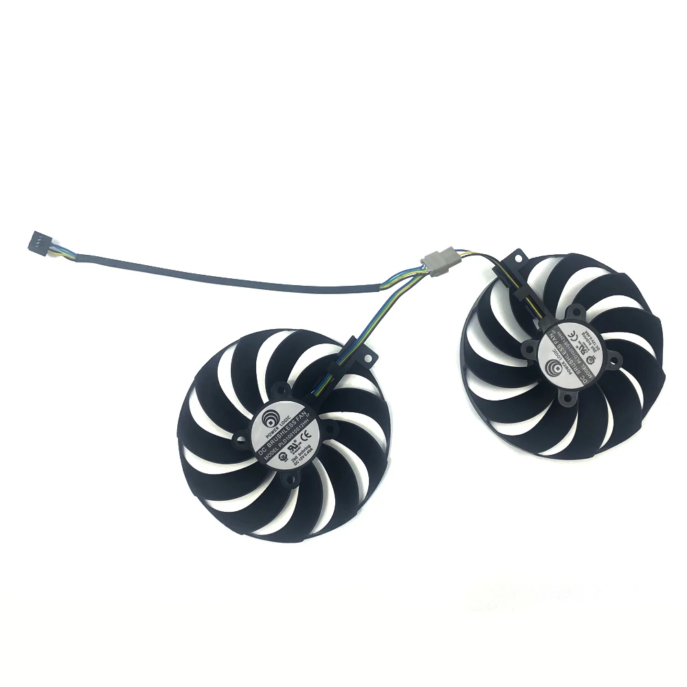 Cooling 95MM 4PIN FDC10U12S9-C T129215SU PLD10010S12HH RX5600XT 5700XT Graphics Card Fan For ASUS Radeon RX 5700 5600 XT DUAL EV