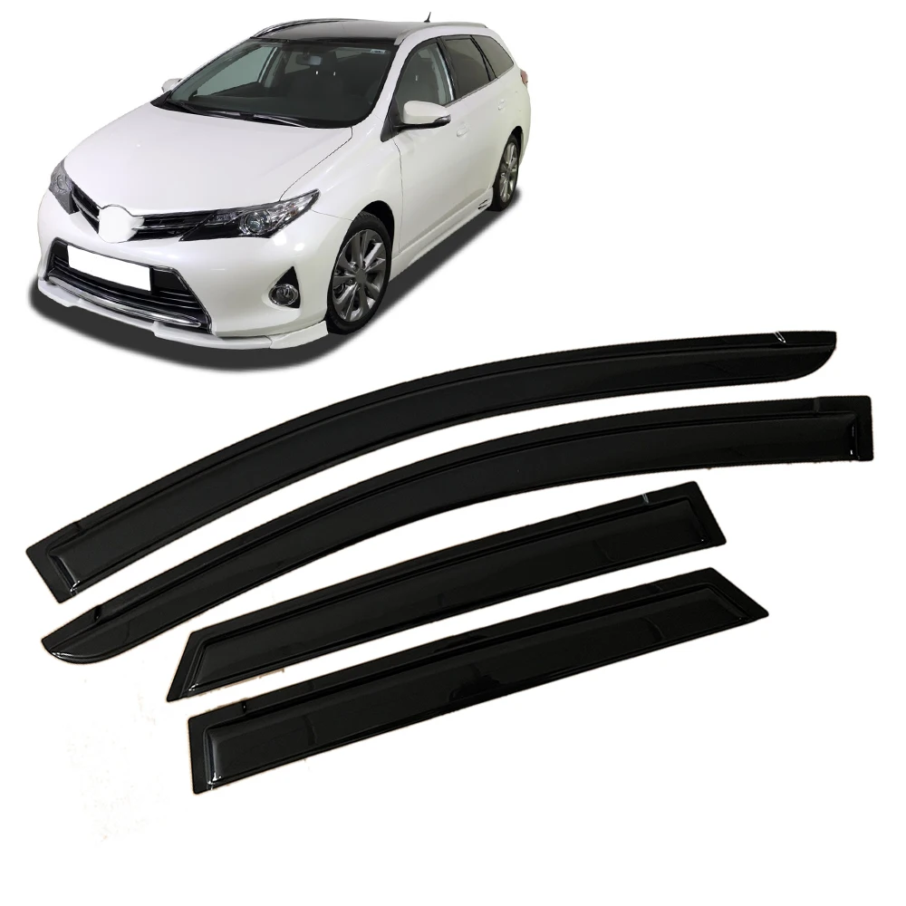 

Window Visor for TOYOTA AURIS E180 2013 2014 2015 2016 2017 2018 HATCHBACK Weathershied Door Visor Wind Sun Rain Guards Side