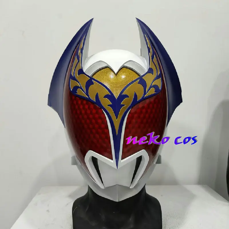 

nekocos Rider Kiva-la Helmet Mask Resin Cosplay Customized size Props Toy Gift Halloween Role Play