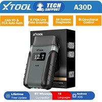 XTOOL A30D Car Diagnostic Tool Full System Bidirectional OBD2 Scanner Live Data FCA Auto Auth Lifetime Free Software Update