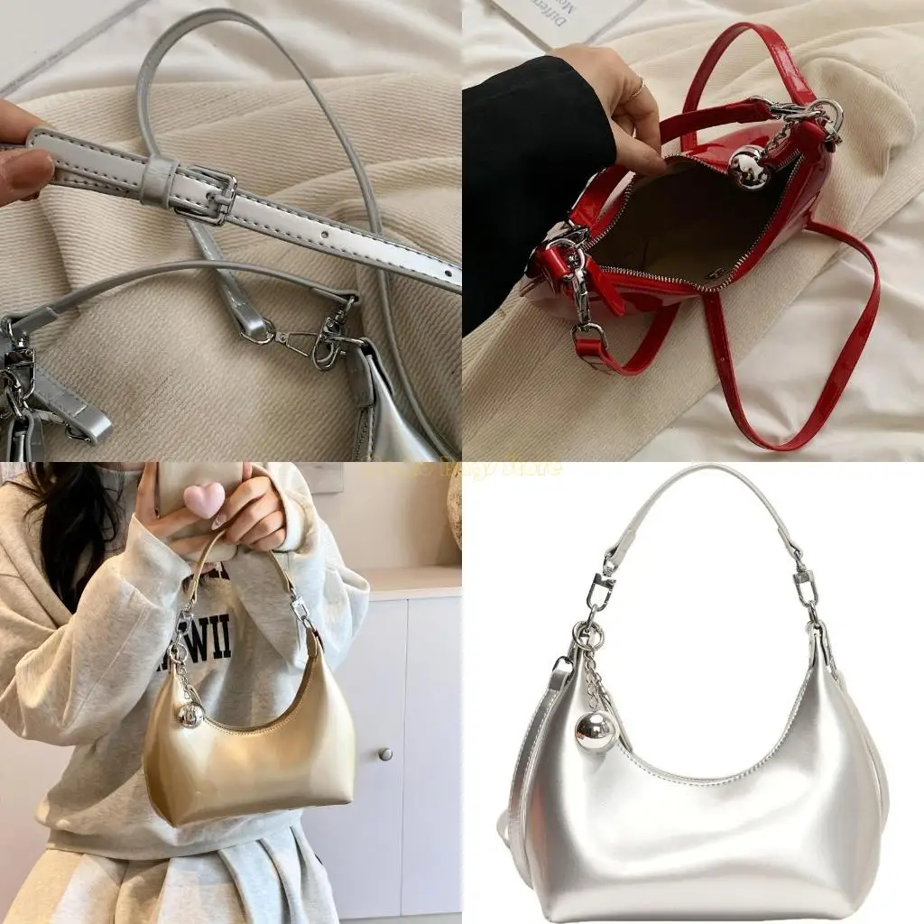 

X90D Простая сумка для плеча для женщин, общечатая сумка для подмышки, эстетическая сумочка сумочка