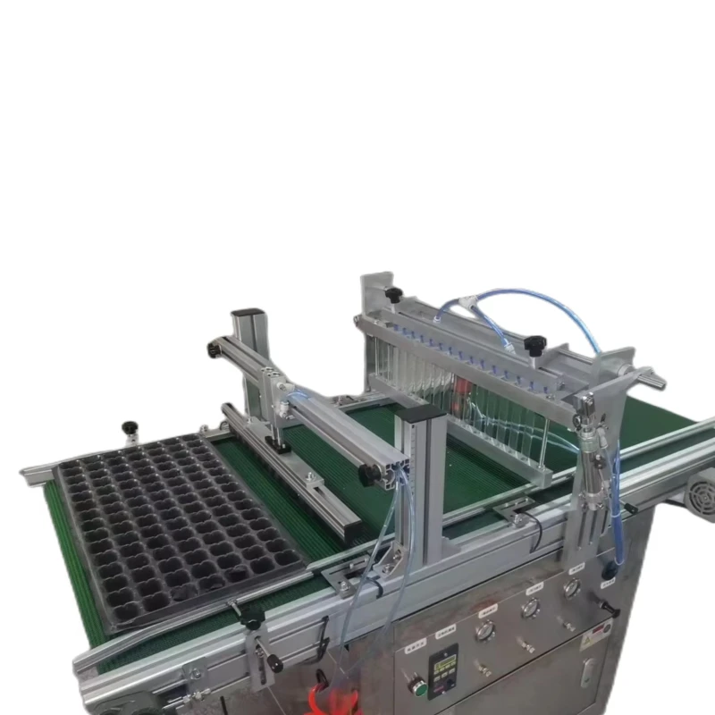 

Seedling plug planter automatic seeder