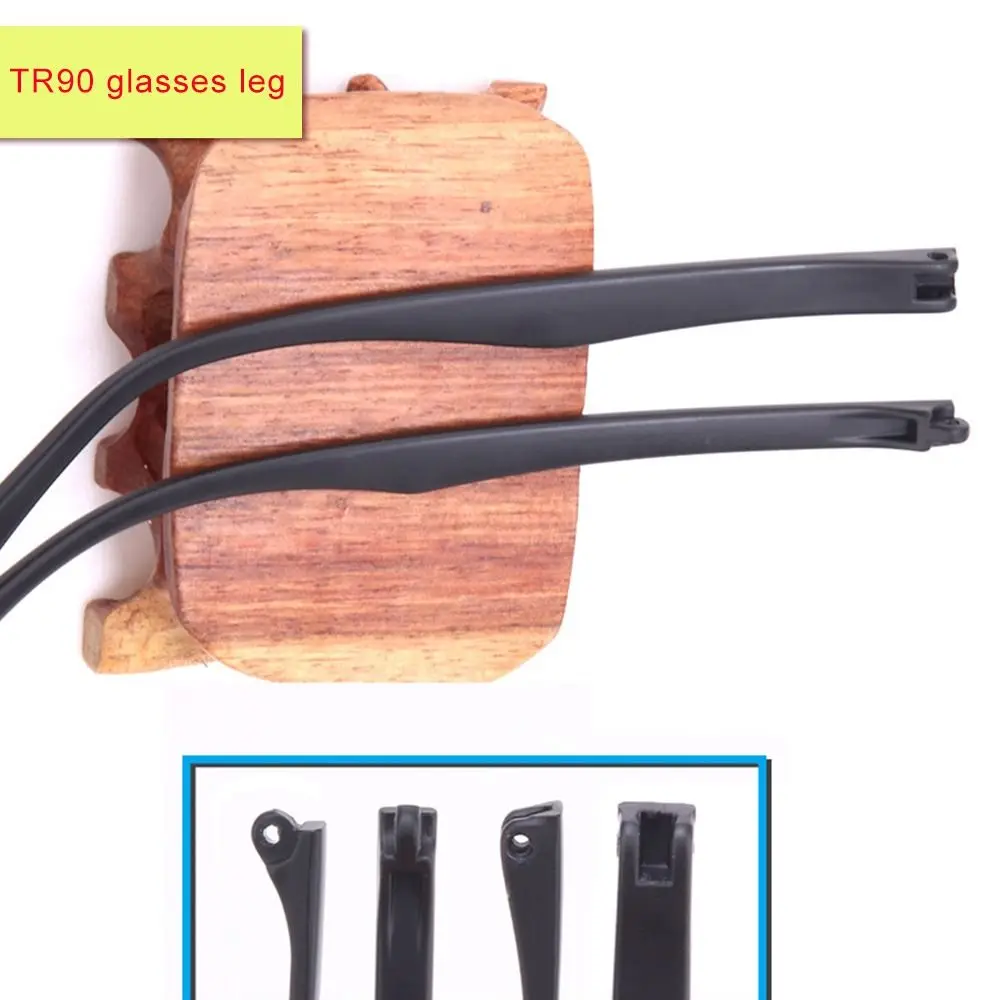 1 Pair Eyeglasses Temple Arm Single Tooth Double Tooth TR90 Eyeglasses Replacement Leg Repair Eyewear Accessories