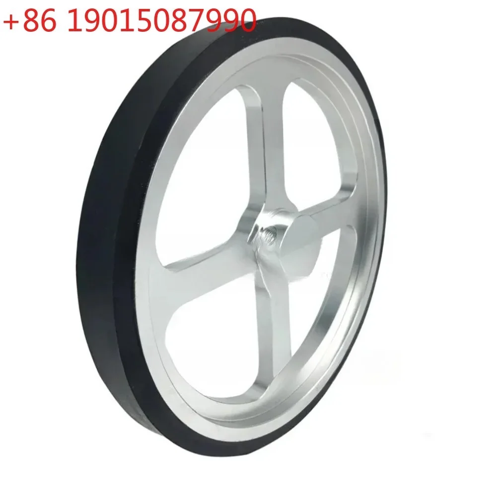 Aluminum Encoder Meter Wheel, Synchronous Wheel, Length Measuring Rubber Wheel, Perimeter 500mm Hole, 6mm, 8mm, 10mm, 12mm, 15mm