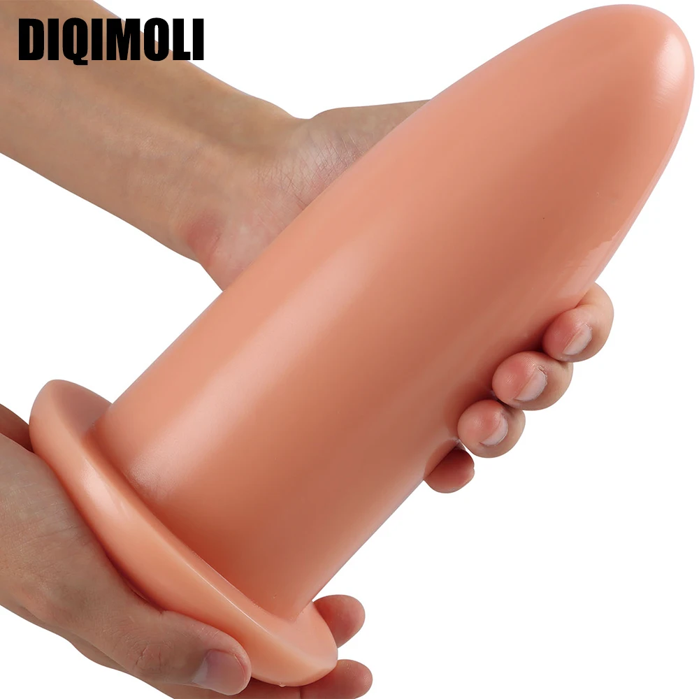 Sex Shop Oversize Anal Plug Dildos Stimulate Anus Vagina Big Butt Plug Dick Masturbator Soft Penis Anal Dilator Unisex Sex Toys