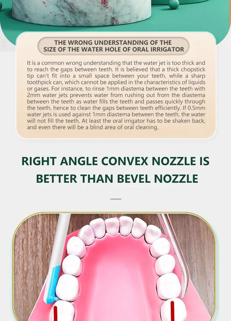 Water Dental Flosser Faucet Oral Irrigator Floss Dental Irrigator Dental Pick Oral Irrigation Teeth Cleaning Machine view 6