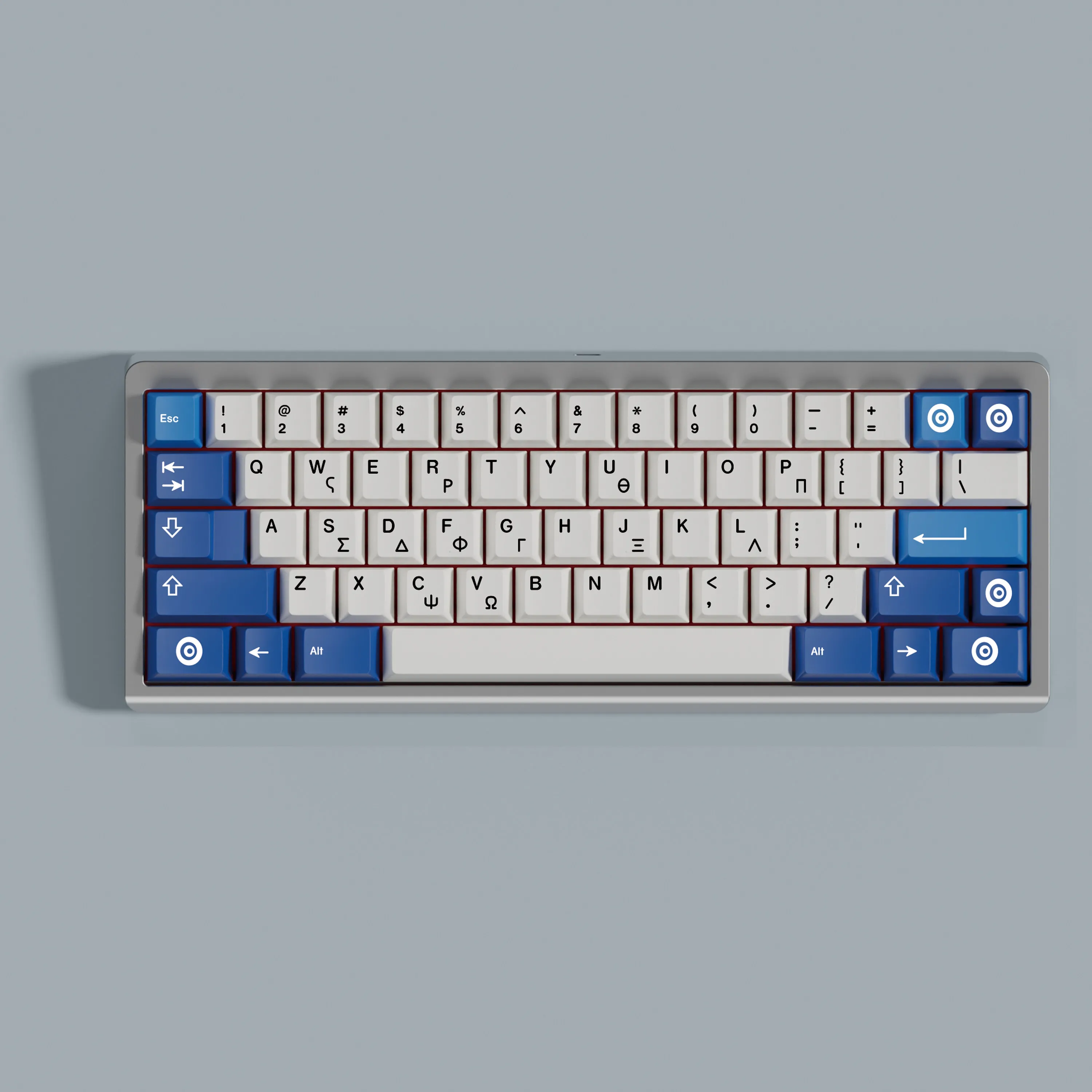 

GMK Evil Eye Keycaps Clone PBT Dye Sublimation Cherry Height for Mechanical Keyboard AULA F75 Ajazz Ak820 Pro 7U Alice Anne Pro2