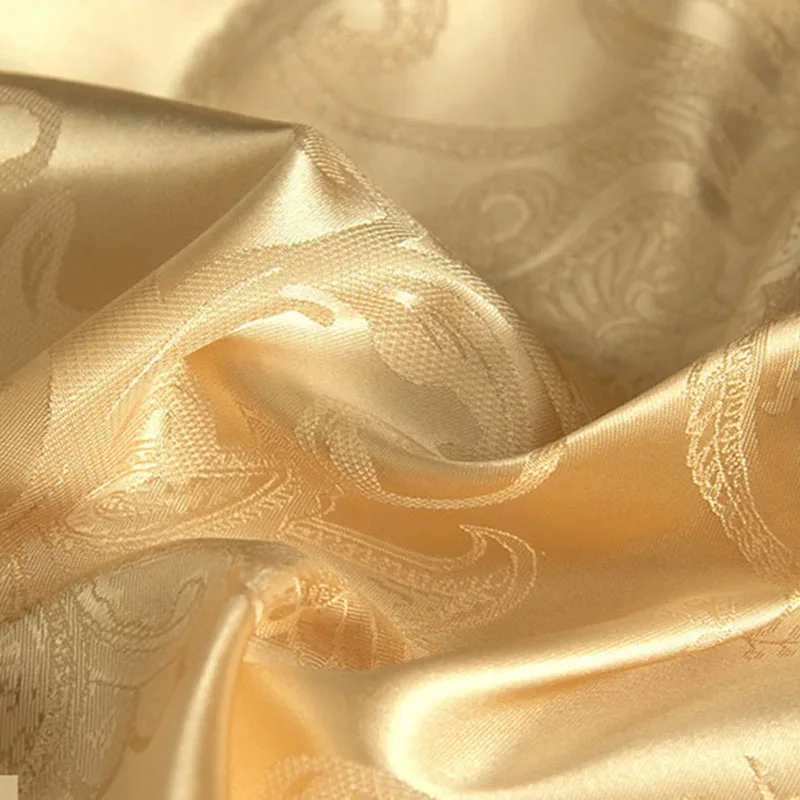 European Satin Jacquard Pillowcase Exquisite Breathable Solid Pillow Cases for Hot Sleepers Summer Autumn Cooling Feel Bedding view 5
