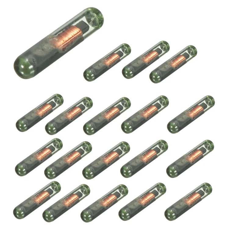 L38A-20 قطعة ID48 شريحة المستجيب ID 48 مفتاح السيارة رقاقة زجاجية رقائق المستجيب التلقائي الفارغة كما هو موضح معرف الزجاج 48 فتح رقاقة