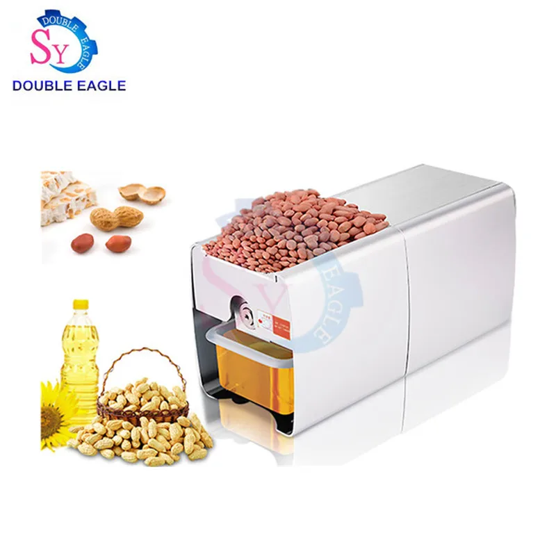 Wholesale Price Home Use Mini 220v/110v Peanut Oil Mill Maker/Rapeseed Pistachio Pecan Almond Stainless Steel Oil Press Machine
