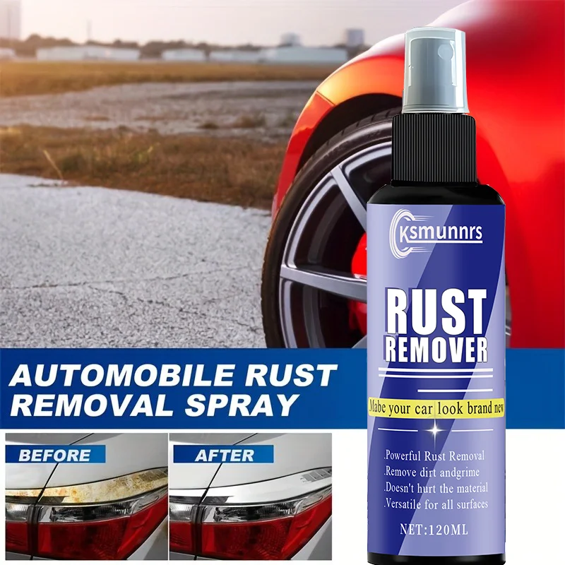 

Спрей для удаления ржавчины в автомобиле — очиститель металлической краски, очиститель железного порошка для обслуживания автомобилей, эффективное средство для удаления ржавчины, средство для удаления ржавчины