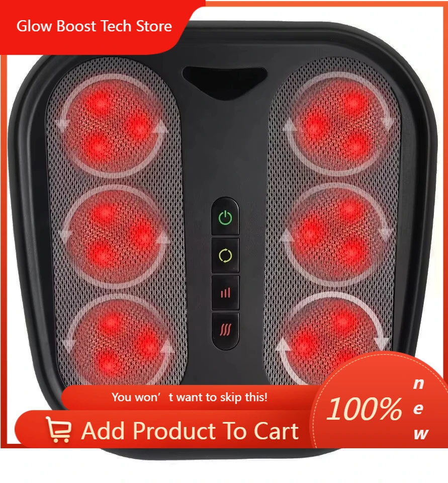 

NYHot Selling New Shiatsu Foot Massager Machine Foot Bath Roller Massager