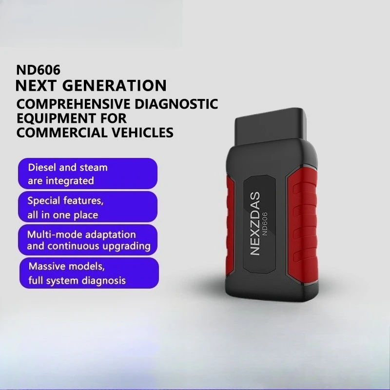 

ND626 Diesel Vehicle Fault Detector, Automotive Full System Diagnosis, Fast Scanning