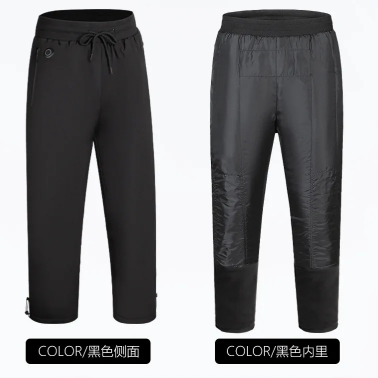 New 8 Zones Heated Thermal Pants Three Temperature Adjustable  Warm Trousers For Seniors  Outdoor Freeze Resistant Wear