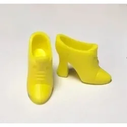 Old styles fashion doll toy shoes accessories for 1/6 BB high heels flat foot dolls BBQ09