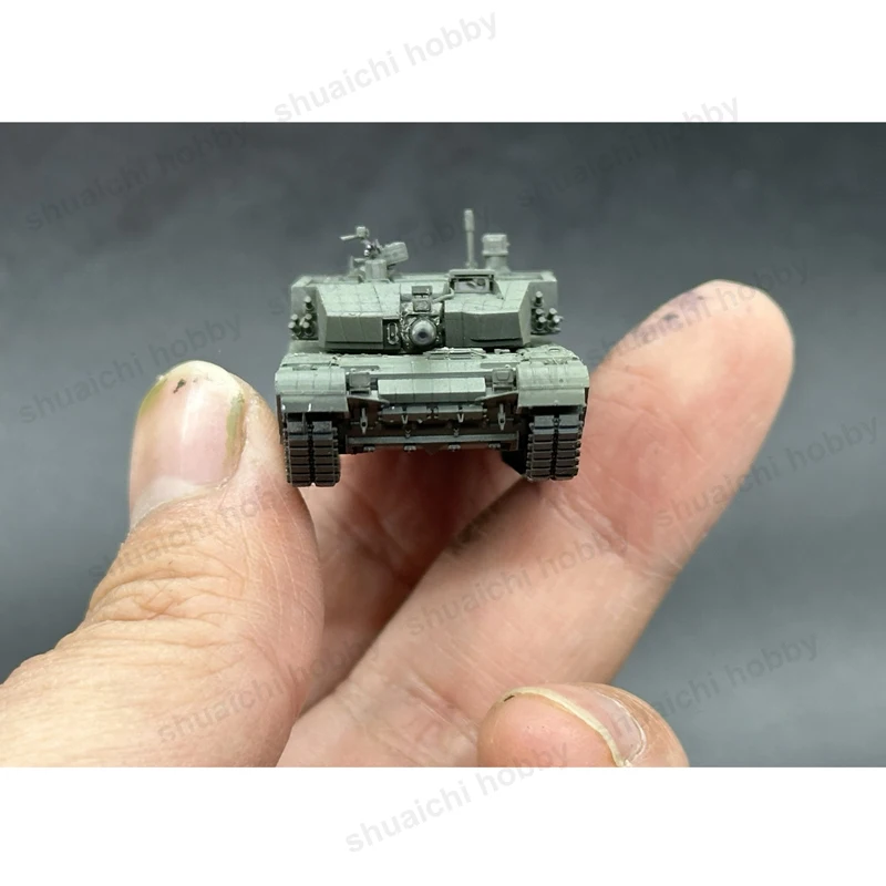1PCS 1/144 Bilancia 99A Carro Armato di Battaglia Principale Verniciato Modello di Simulazione Veicolo di Combattimento Blindato per Il Collettore In Miniatura Militare