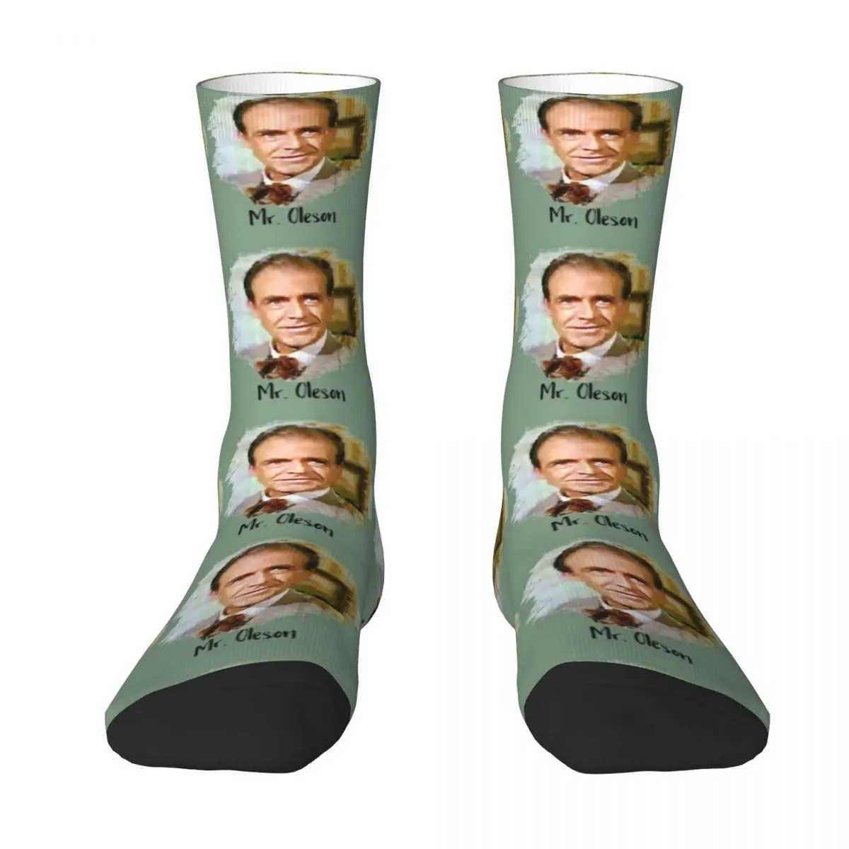 Mr. Oleson Little House On The Prairie 3D Printing Socks Customized Socks Gift Wife Husband Customized Socks