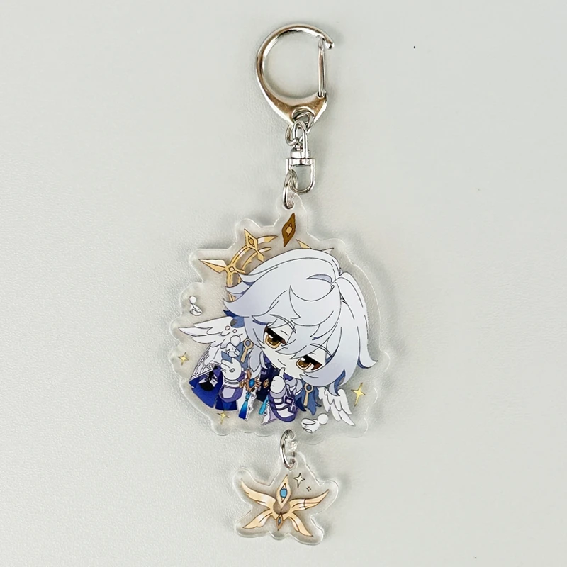 

Anime Honkai: Star Rail Sunday Firefly Robin Cosplay Keychain Accessory Ambitus