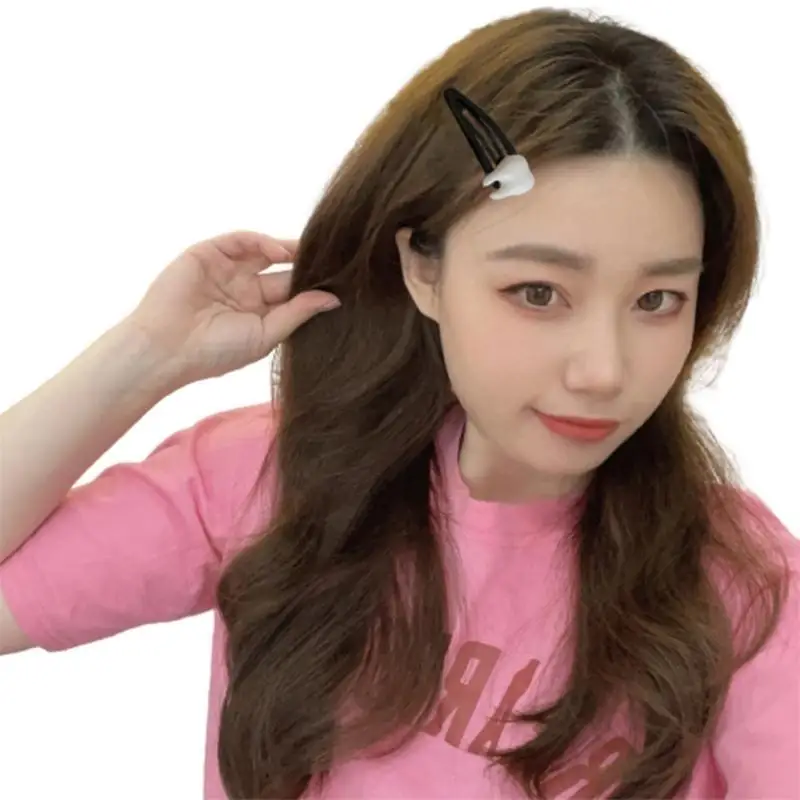 652F Hot Girls Hairpin Harajuku Lady Y2K Girls Mini Tooth Handmade Barrettes Clip