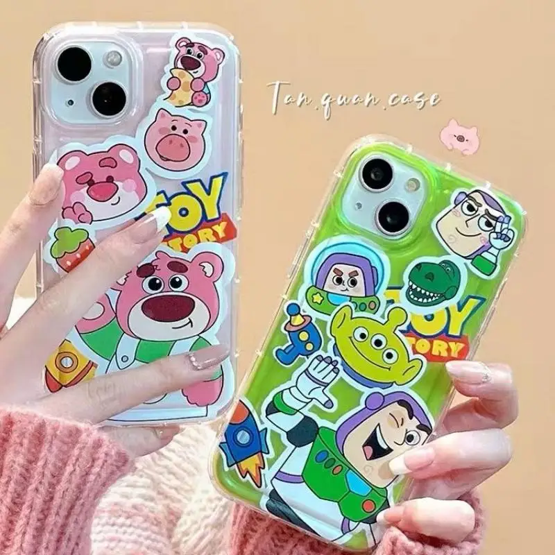 Disney Toy Story Case For VIVO Y22S Y02 Y15S Y16 Y11 Y17 Y17S Y19 Y20 Y21 V40 V29 V23 V27 E V20 V25 V23 PRO S15 V15 Cute