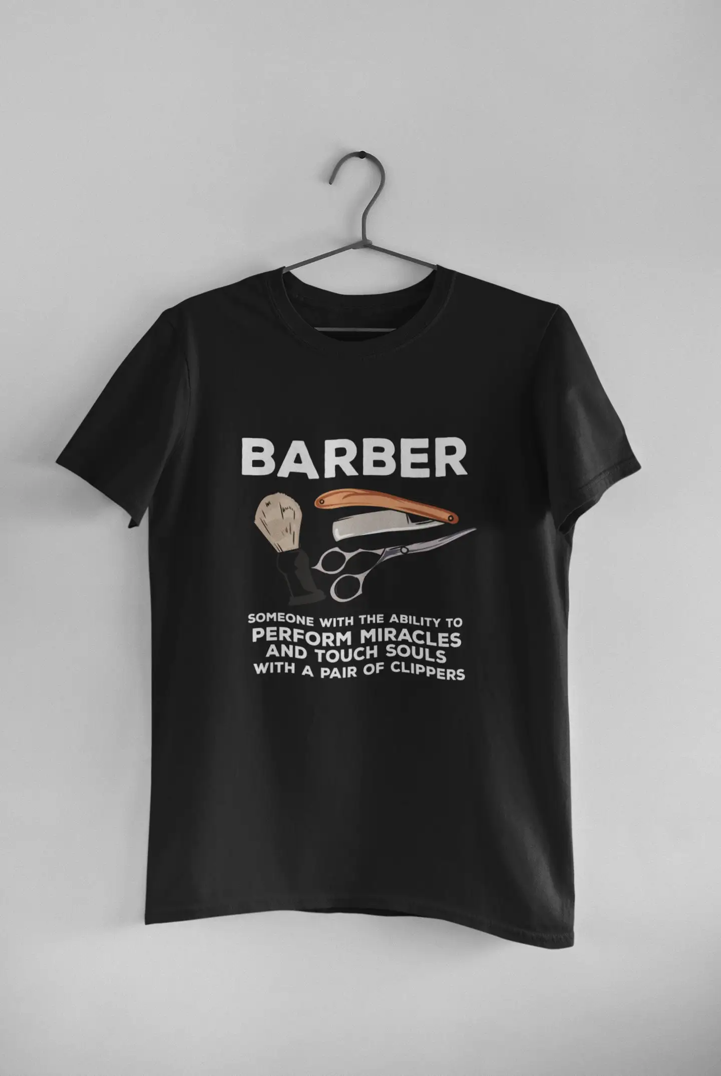 Barber T Shirt HairstylisT Hairdresser Definition