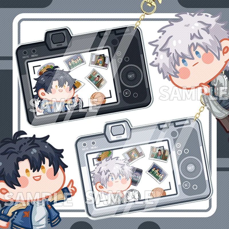 Anime Link Click Lucas Charles Jo Cosplay Rocker Pendant Key Chain  Ambitus