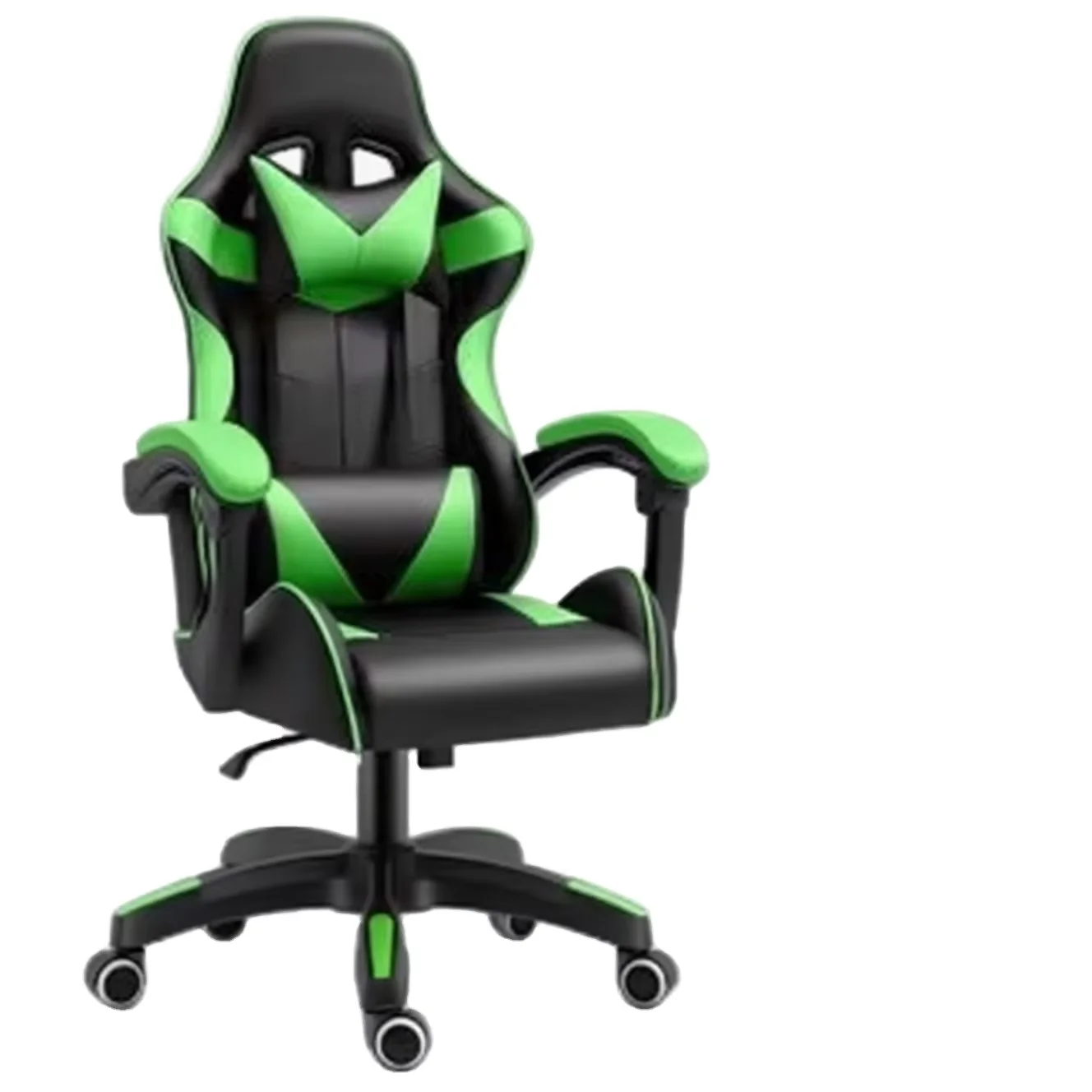 High Back PU Leather Gaming Chair OEM Manufacturer Factory Price Ergonomic Office Chair with Lumbar
