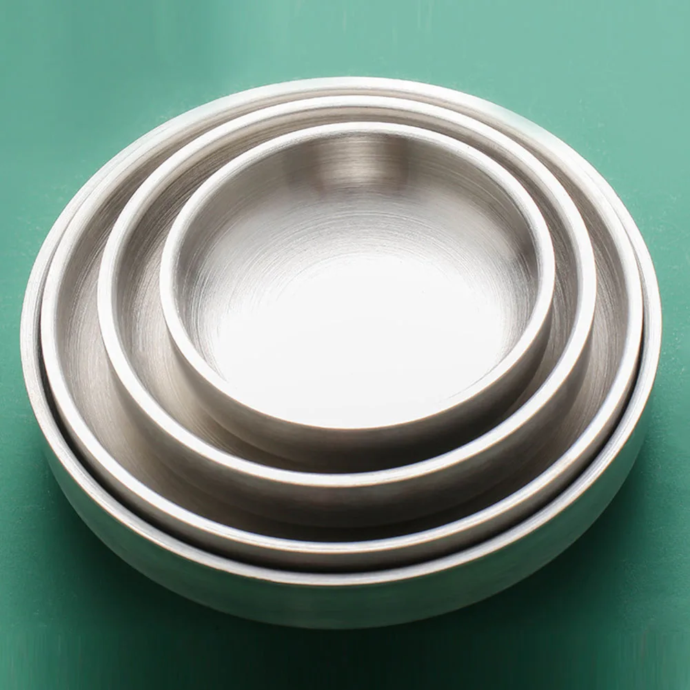 

Bowl Bowl Holder Korean Korean Cuisine Rice Bowl Small Bowl Stainless Steel Kitchen AccessoriesStainless Steel bowls