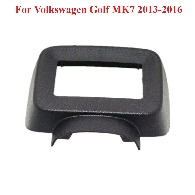 

1PCS For Volkswagen Golf MK7 2013 2014 2015 2016 Car Front Bumper Lower Grill Radar Sensor Cover Trim Black ABS Auto Accessories