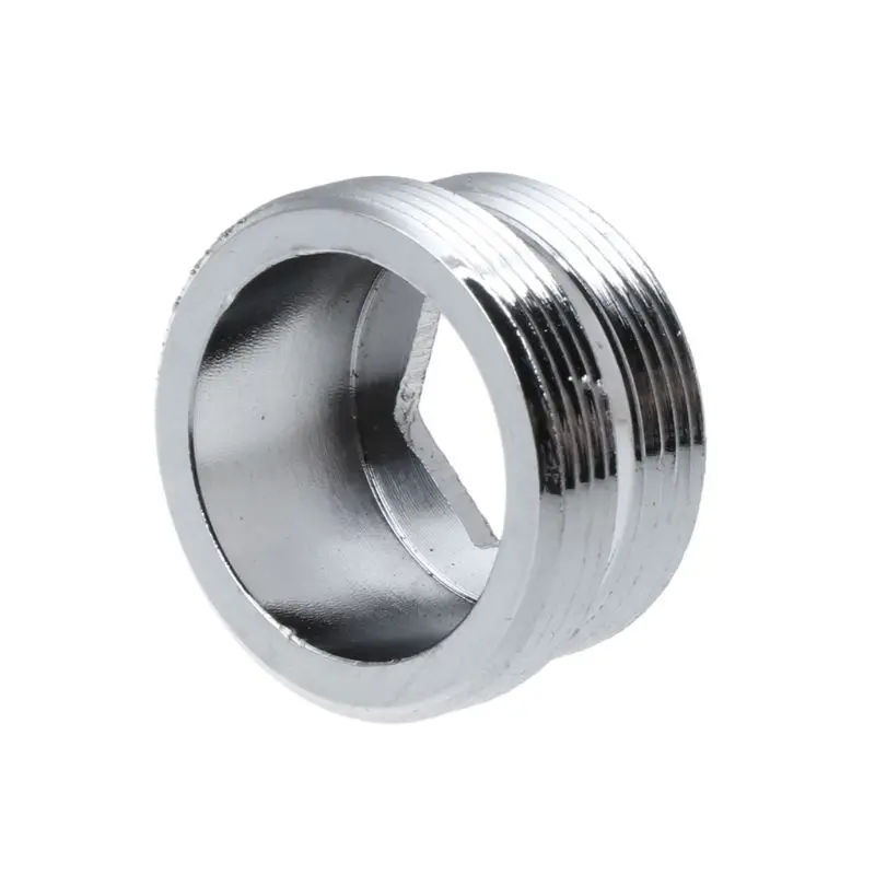 652F 2 Pcs Dual Thread Faucet Adapter Garden Hose Fittings Connectors M22 Inner M24 Outer Thread Tap Transfer Faucet Hardware