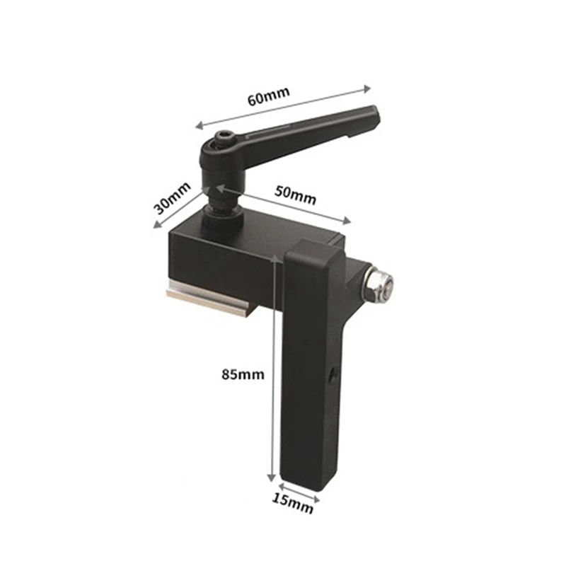 Scivolo con impugnatura rapida per la lavorazione del legno Limitatore per la lavorazione del legno Il limitatore di scivolo viene utilizzato nel sistema di recinzione dell'inclinometro di precisione facile da usare
