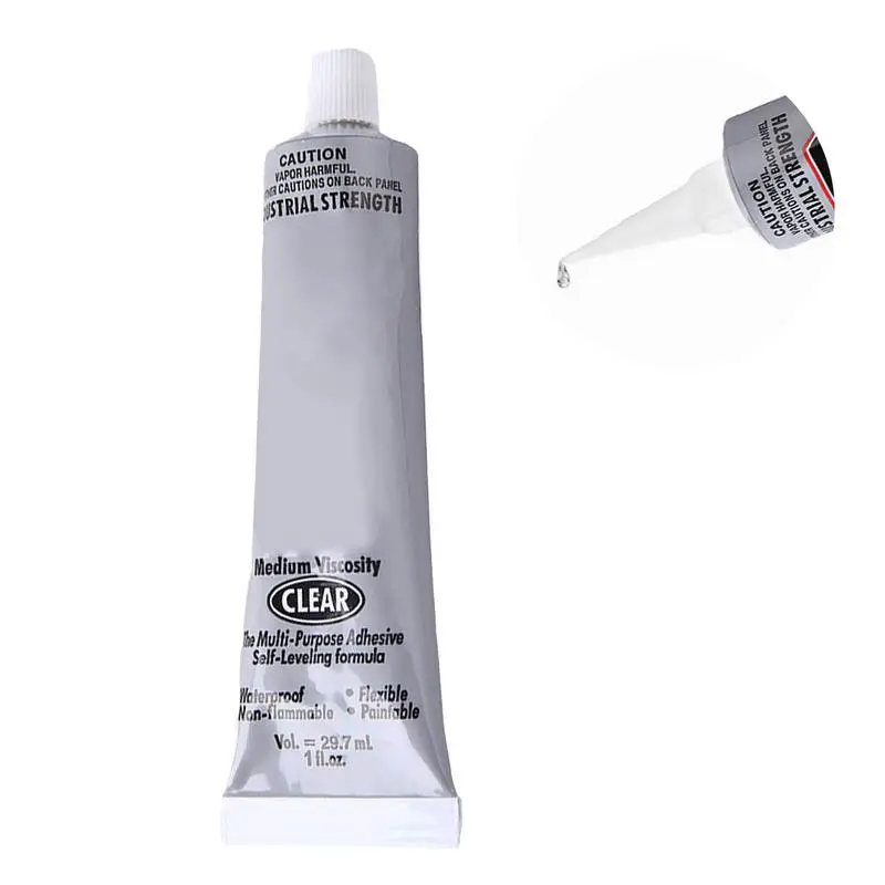 Liquid E6000 Glue Strong Adhesive Glue Clear Super Adhesive Making Tool For DIY Diamond, Jewelry, Toys, Metal, Glass