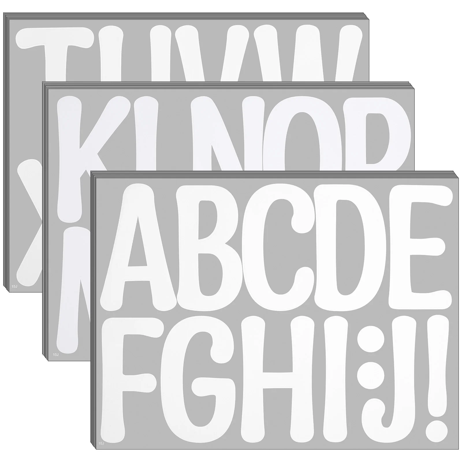 

Vinyl Letter Sticker Large Alphabet Stickers Big Letters For Crafts Car Bulletin Board