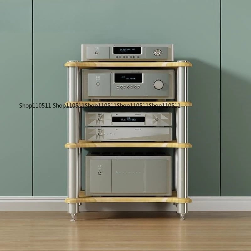 power amplifier cabinet, audio stand, speaker stand with shock absorber foot nails, power amplifier shelf, equipment cabinet