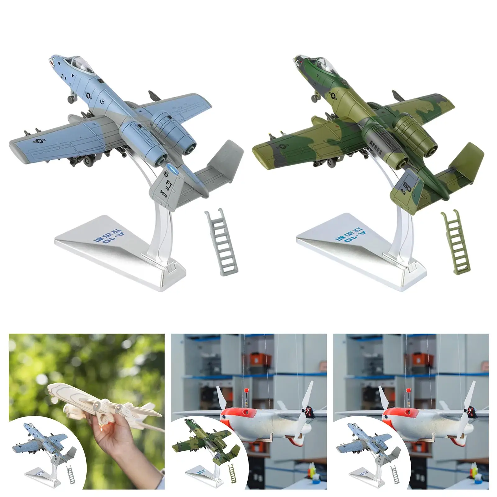 1:72 ديكور نموذج طائرة مع حامل حامل لسطح المكتب للأولاد في يوم الأطفال #3