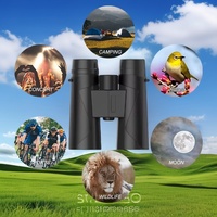 SUNCORE 10X42 Sports and outdoor binoculars FMC green coating BAK 4 prismF Hunting