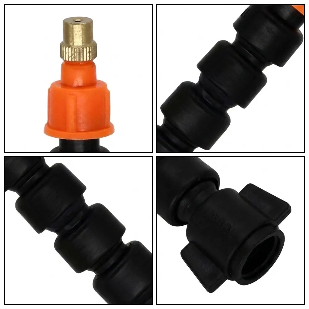 Swivel Garden Irrigation Nozzle for Agricultural Use and Outdoor Cleaning with Materials and Consistent Water Delivery