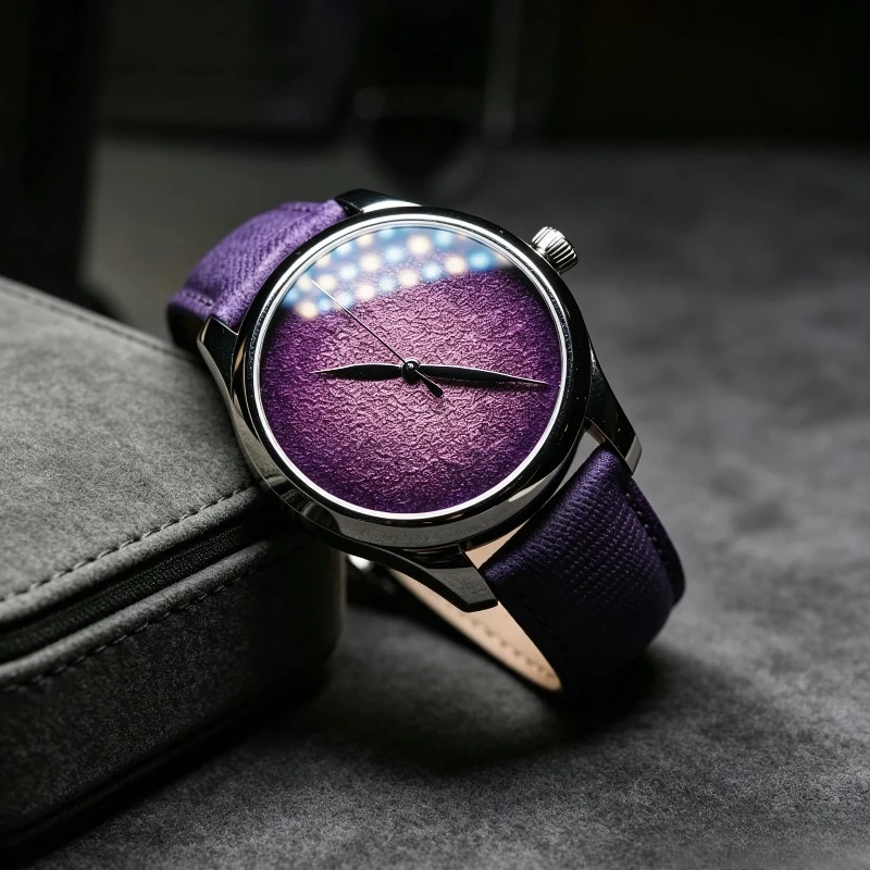 5WWWWW Handmade custom high-end Ziqi Donglai solid color watch
