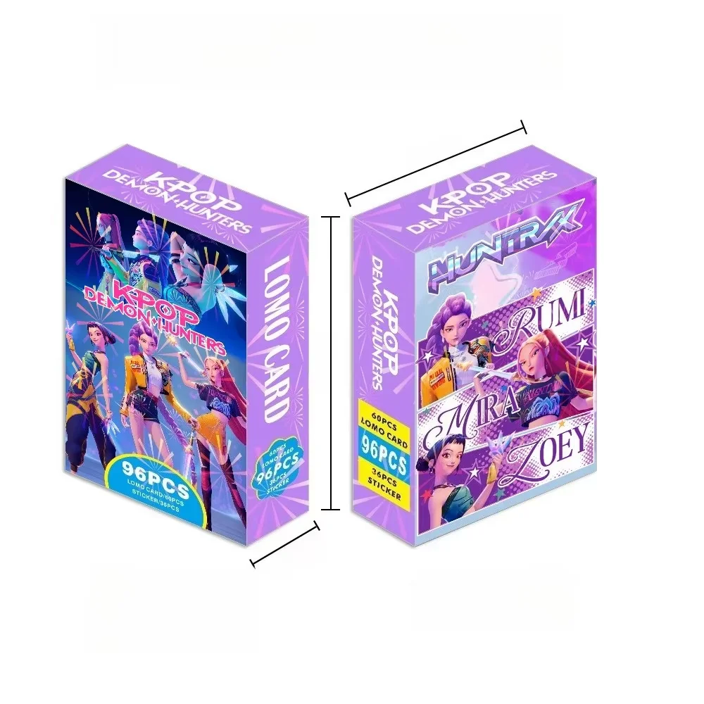 케이팝 데빌 헌터, 애니메이션 주변 사진, 어린이용 파티 게임 카드 또는 컬렉션용 생일 선물 카드