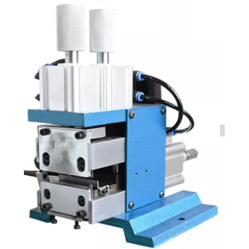Multicore Wire Pneumatic Cable Stripping Machine Semi-Automatic 220V Inner Outer Stripping Core Components Engine