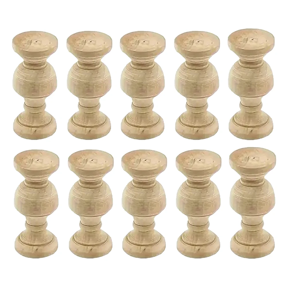 

Craft Furniture Spindles Creative Wine Rack Ornaments Decorative Wood Baluster Bookshelf Decoration DIY