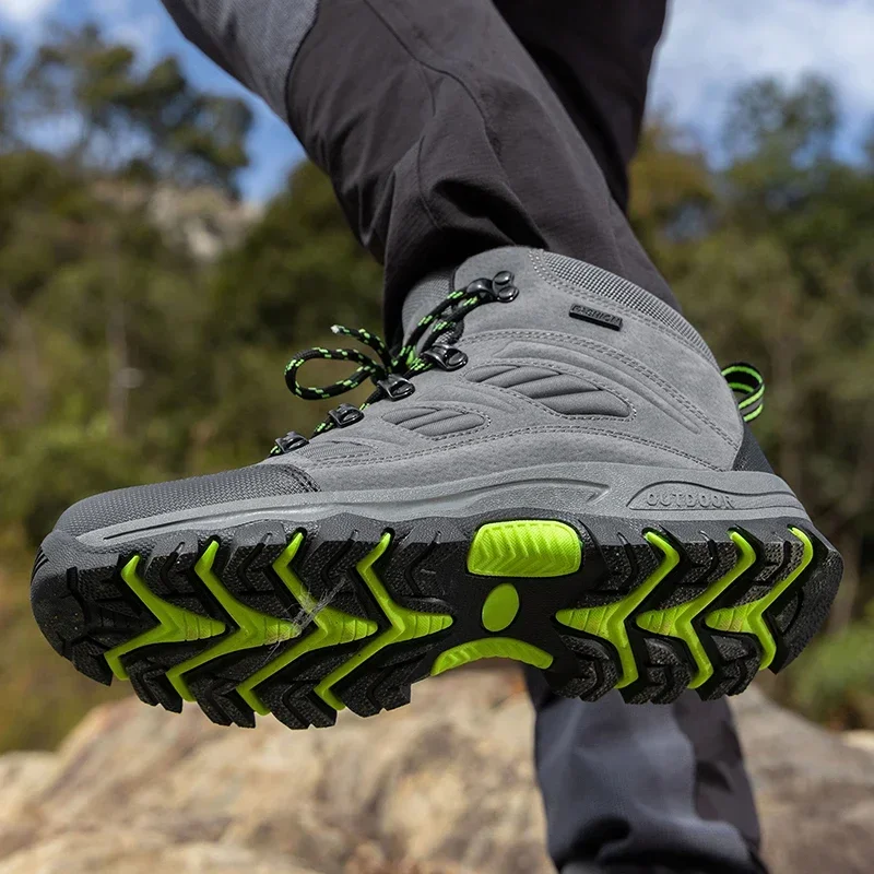 

Men's Hiking Shoes Women Outdoor Breathable Comfortable Combat Boots Shoes Anti-slip Wear-resistant Casual Sports