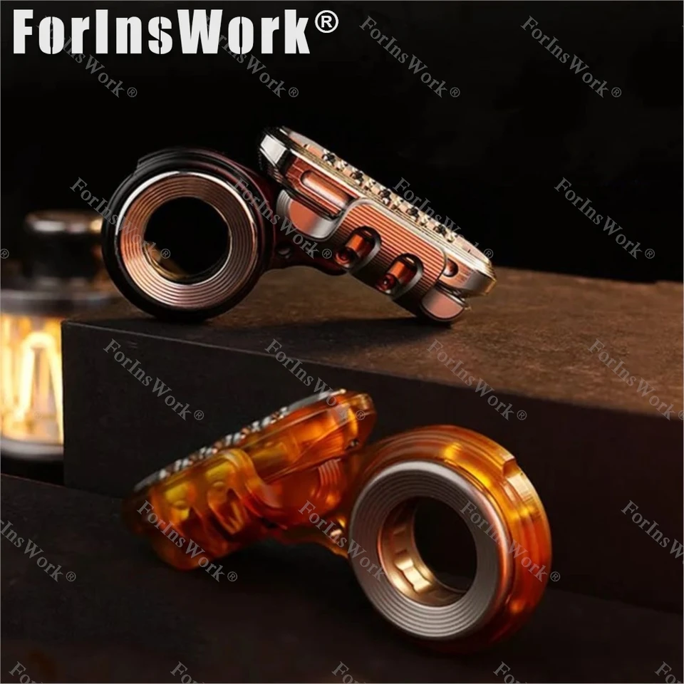 WANWU EDC Exoskeleton Fidget Spinner Metal Desk Toy