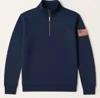 Harajuku Embroiderd T Shirts Women Sweatshirt Stand Collar Quarter Zip Pullover Sport Y2k Oversize Casual Polo Shirt
