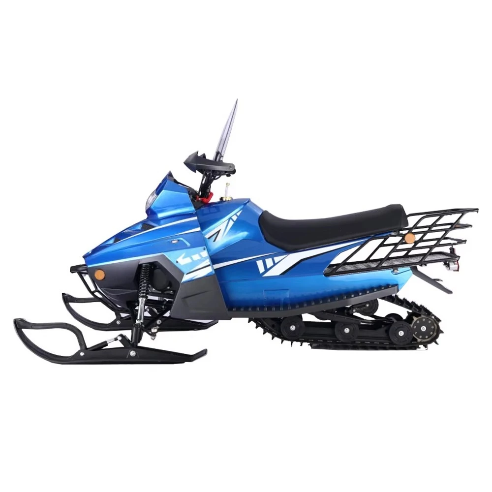 2025 new 200cc snowmobile covered adult off-road toboggan trail style