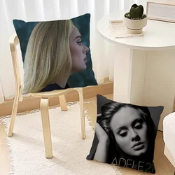 Hot Singer A-Adele Pillow Case Living Room Accent Couch Back Support Square Lounge Restful Nap Companion 