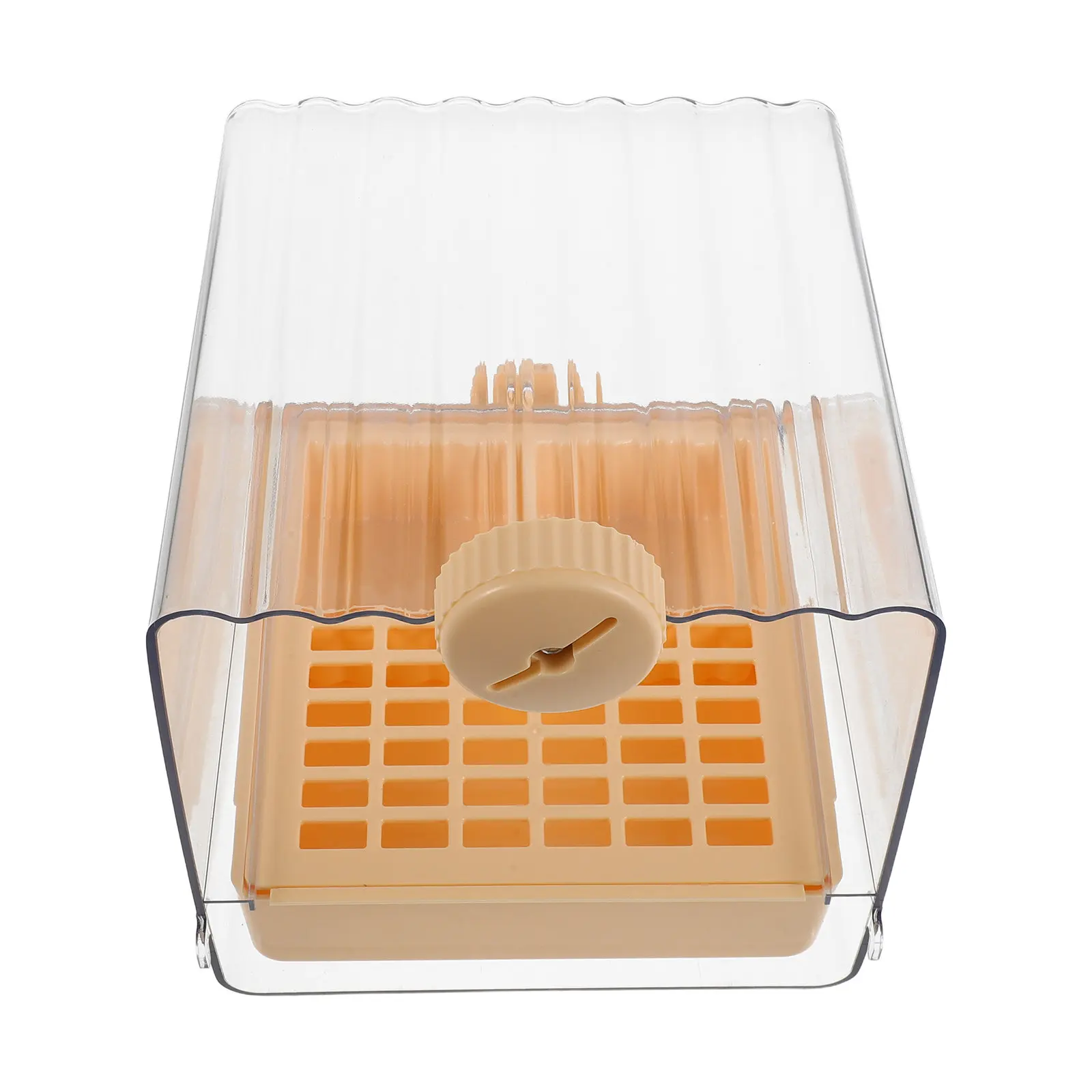Hanging Bird Bath Feeder Bowl Splash-Proof Deep Basin for Parakeets Finches Parrots Indoor Outdoor Cage Tabletop Use Plastic